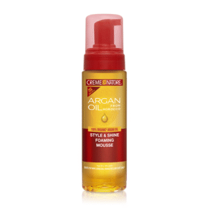 Creme of Nature Argan Oil Style & Shine Foaming Mousse – 207 ml