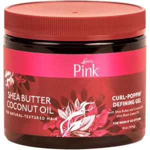 Luster's Pink Shea Butter Coconut Oil Curl Poppin' Defining Gel – 454 g