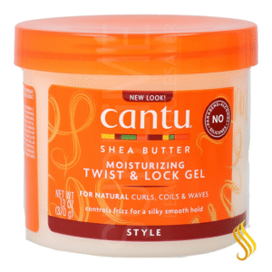 Cantu Shea Butter for Natural Hair Moisturizing Twist & Lock Gel – 370 g