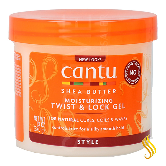 Cantu Shea Butter for Natural Hair Moisturizing Twist & Lock Gel – 370 g